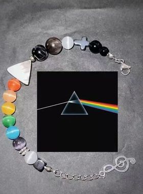 月之暗面~七彩串珠印象手链