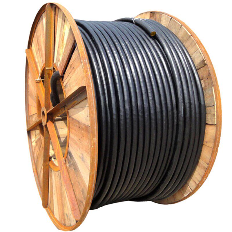 熊猫电缆 YJV22 4*25+1*16平方 黑5芯 国标铜线 铠装电缆