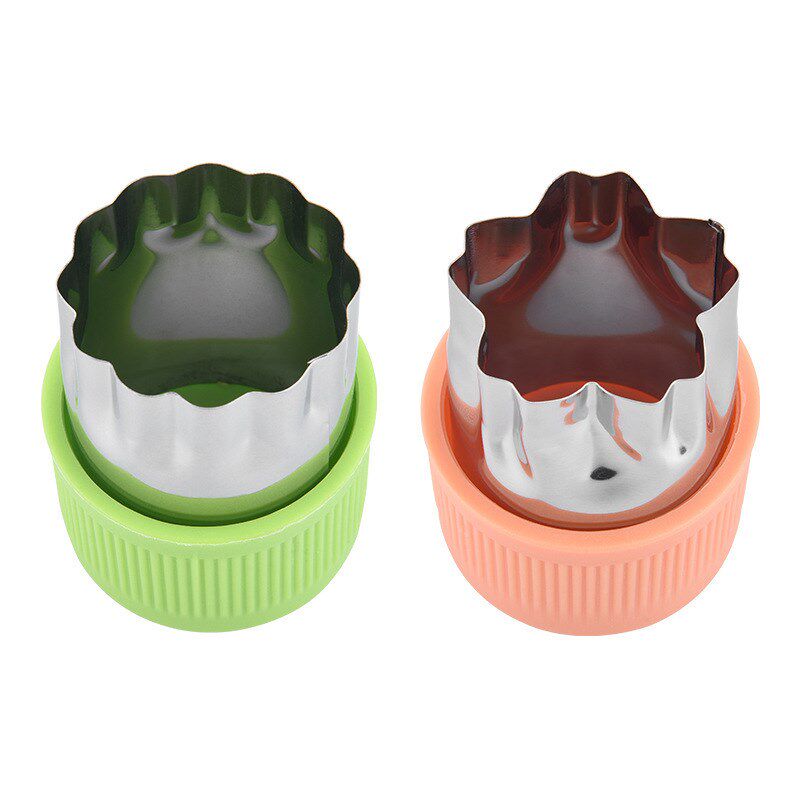 不锈钢水果蔬菜切胡萝卜切花模具厨房爱心形造型切西瓜雕花刀工具