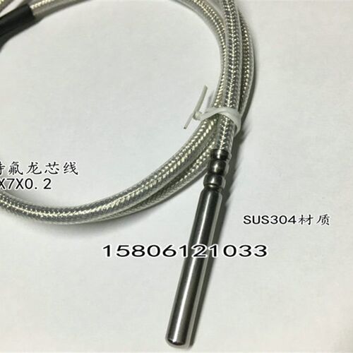 进口防水PT100温度传感器PT1000热电阻热敏电阻NTC10K探头DS18B20