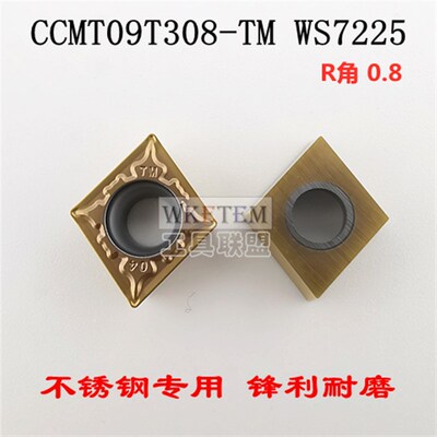 株洲数控刀片镗孔CCMT06 09  DCMT11 07 TCMT11 16 WS7225不锈钢