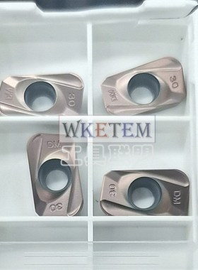 R2R3大角黑色古铜色数控铣刀片APMT160420 1I60430 APMT113520特