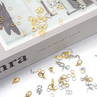 新品 Making Clasp Open Jewelry Lobster Box 1450pcis 450 Kits