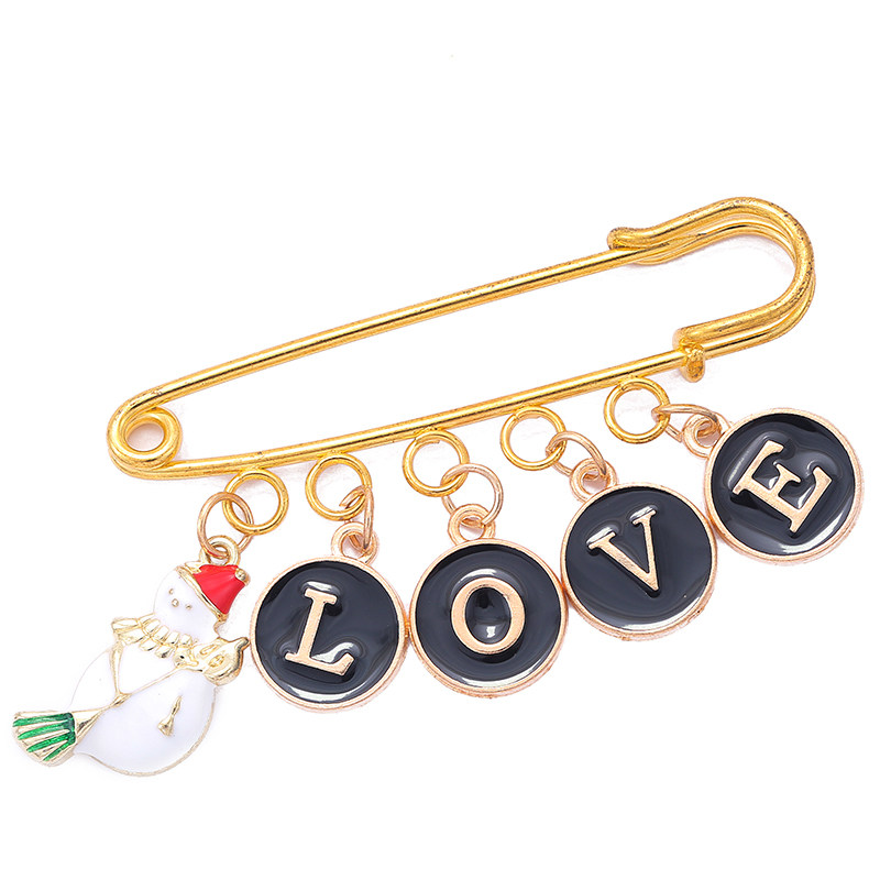 新品YuenZ  A-Z KC Gold colour letter DIY accessorieWs enamel