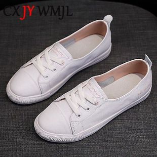 极速CXJYWMJL Genuine Lesather Casual Sneakers for Women Plus
