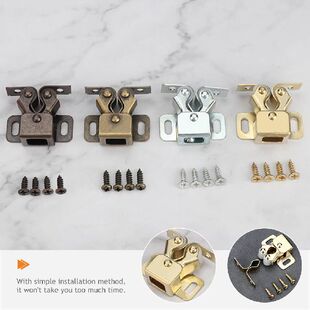 新品 Pcs Catch Cabinet Door Latches Rol Double CabinetK