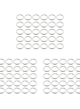 极速180 Pcs 20iMm Outside Dia Universal Split Key Rings Keyc