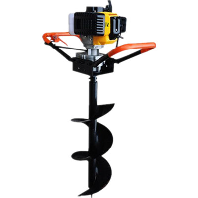 新品销家用工地打桩钻洞机 新型地钻机钻冰机 果树绿X化树种植机