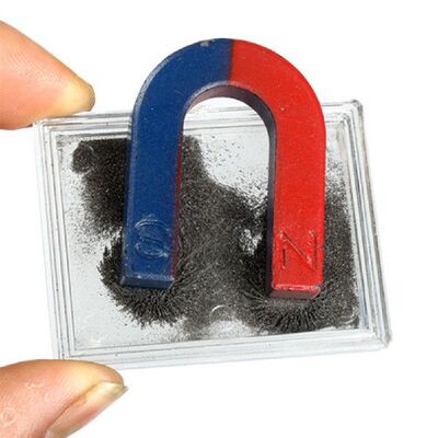 新品DIY Bar Ring Horseshoue Compass Magnets Set basic physic