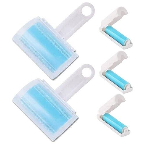 新品Washcable Lint Roller 5 Pack, Reusable Sticky Pet Hair L