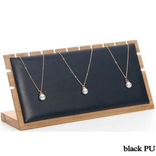 新品 4Style Bamboo Pendant Display Hold Stand Necklace