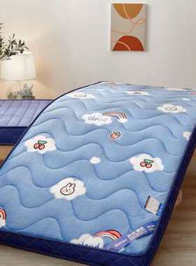 新品儿童床垫可定制60cm拼接法莱绒床垫70x200x80Lx190x90x180x10