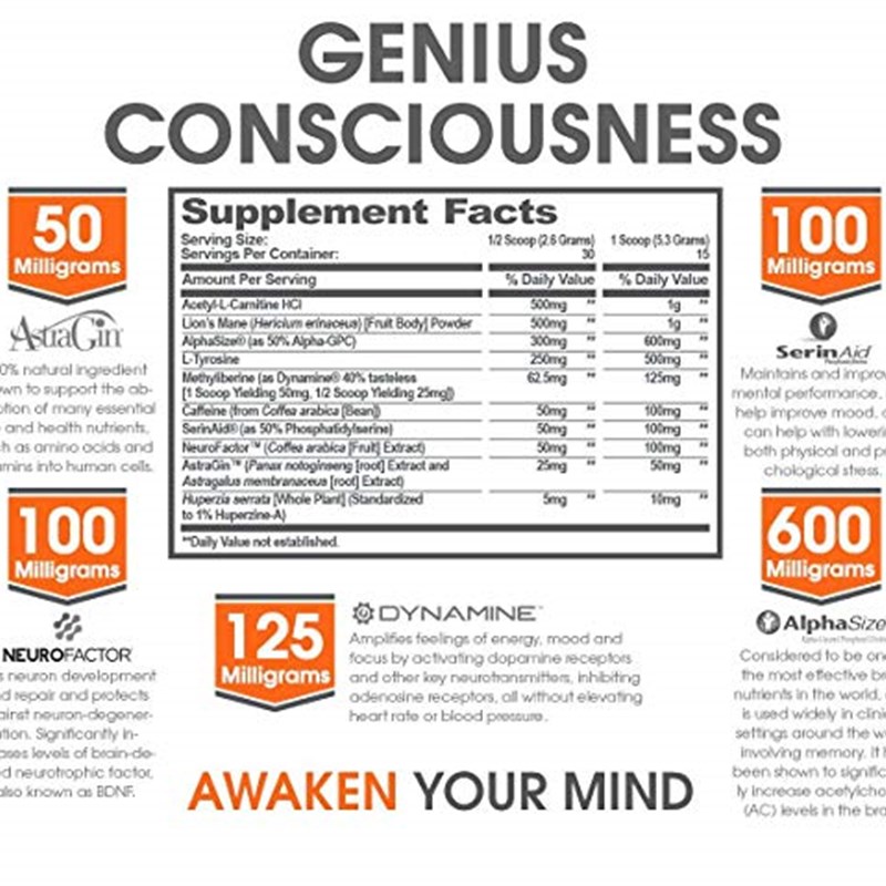 极速Genius Conisciousness - Super Nootropic Brain Booster Su