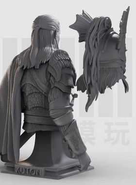 极速1/10 Dimon bust resin white modeLl GK figure model