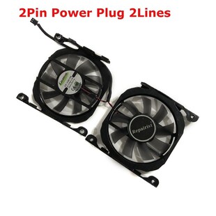 新品2pcs/set CF-12815B/S GPU Cooler Graphics PFan For ELSA G
