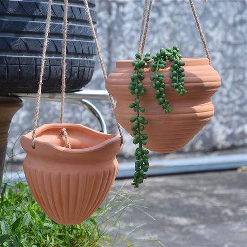 极速挂壁花盆吊兰盆花盆悬挂式红陶花盆吊篮垂吊绿植Y园艺泥瓦盆,鲜花速递/花卉仿真/绿植园艺,花盆,淘宝优惠券,粉丝福利购,淘宝优惠卷
