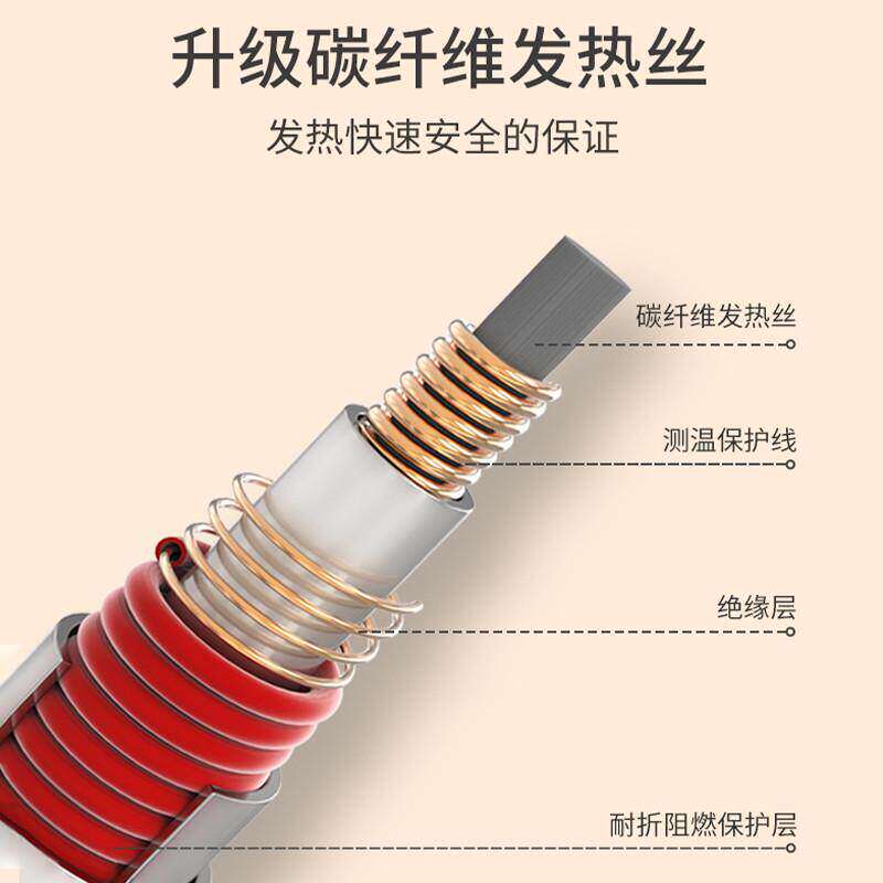 昕科电热椅垫电加热坐垫办公室靠背腰发热坐垫电暖垫家用小电热毯