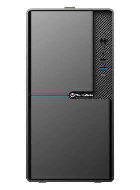 TT金刚Mini提手版机箱电脑主机matx商务办公可便携迷你多风扇位