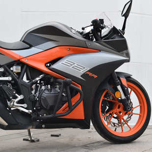 适用凯越321RR保险杠跑车321新玩家防摔杠防撞竞技前护杠摩托改装