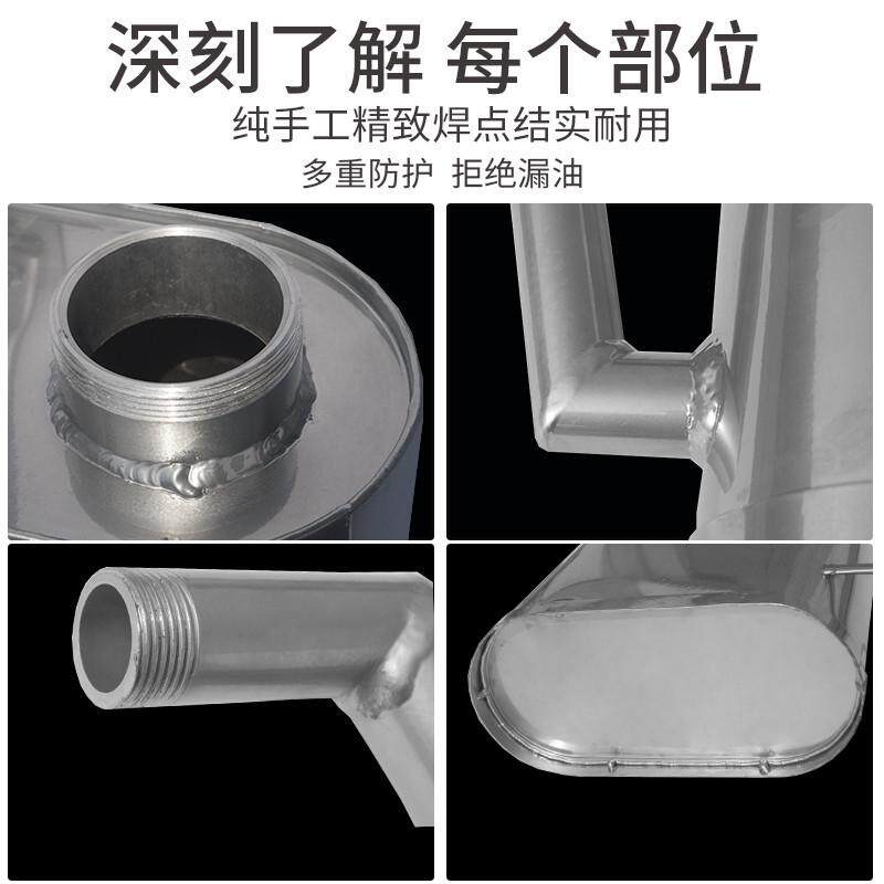 长嘴汽油柴油便携式桶密封汽油桶大容量20升10升加厚油桶家用带盖