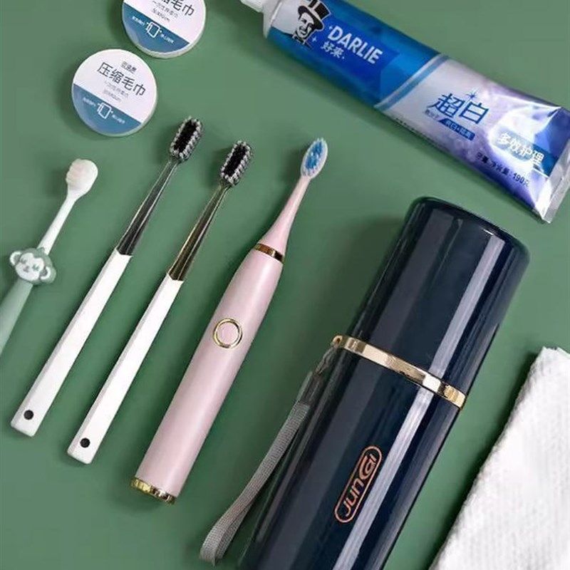 旅行牙刷杯螺纹接口刷牙杯家用牙具套装牙刷盒旅行便携式牙具盒子,家庭/个人清洁工具,洗漱杯,淘宝优惠券,粉丝福利购,淘宝优惠卷