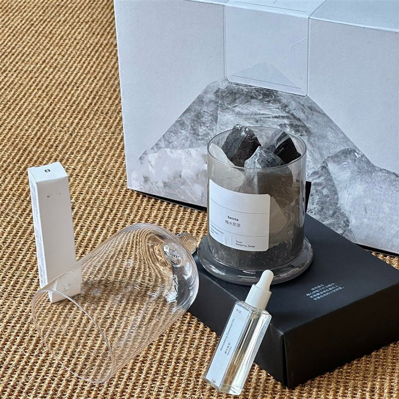 无火香薰扩香石沙漏香薰餐厅家居摆件香氛礼盒情人节生日礼物送礼