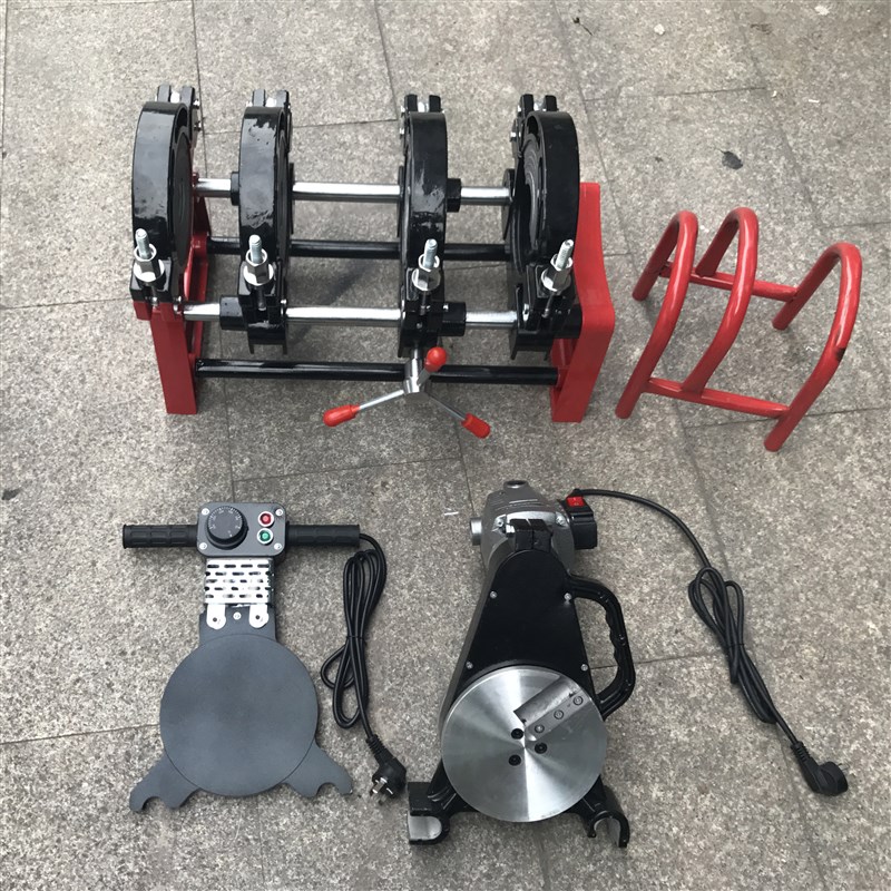 63-160/200四环手动PE对焊机PE管焊接对接机熔接器热熔焊管机