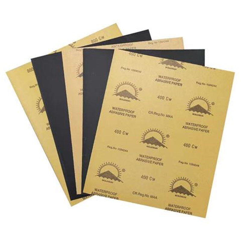 金太阳砂纸打磨抛光细砂1000水磨水砂纸沙纸干磨 磨砂纸60-2000目