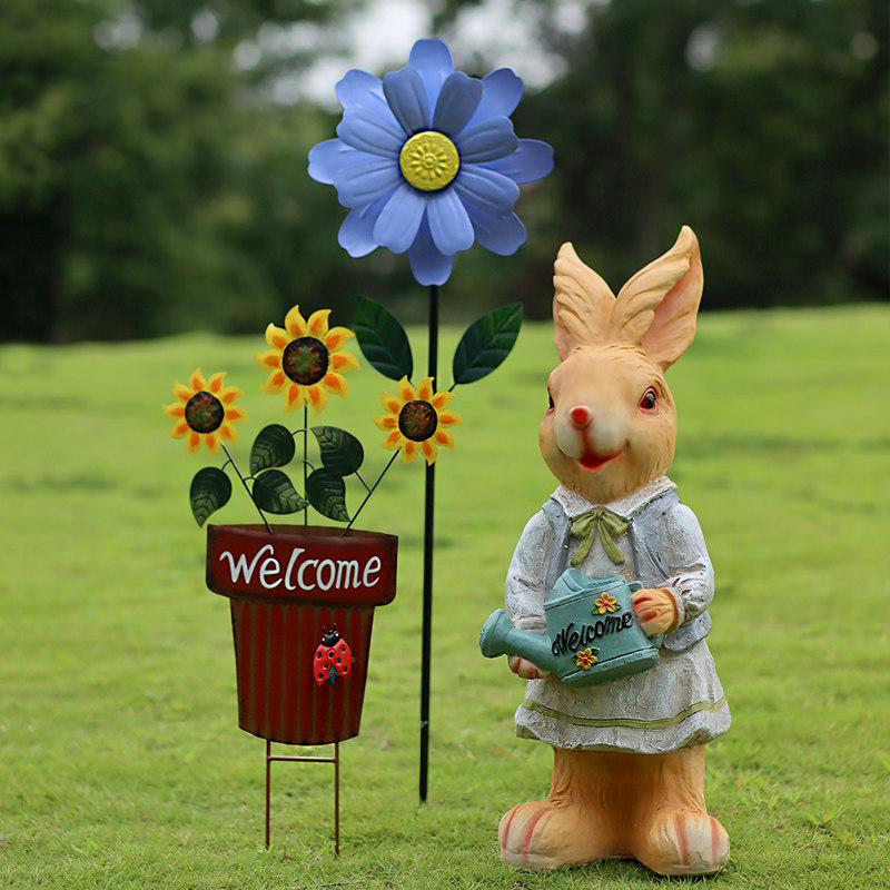 户外花园庭院布置院子铁艺花盆装饰品幼儿园造景景观阳台地插摆件,家居饰品,户外/庭院摆件,淘宝优惠券,粉丝福利购,淘宝优惠卷