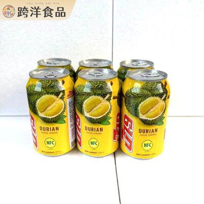 越南榴莲味果汁饮料J79进口特产风味原装整箱24瓶330ml罐装DURIAN