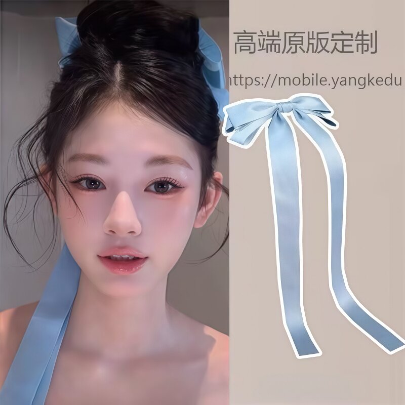 超仙蝴蝶结发带百搭外出头饰女