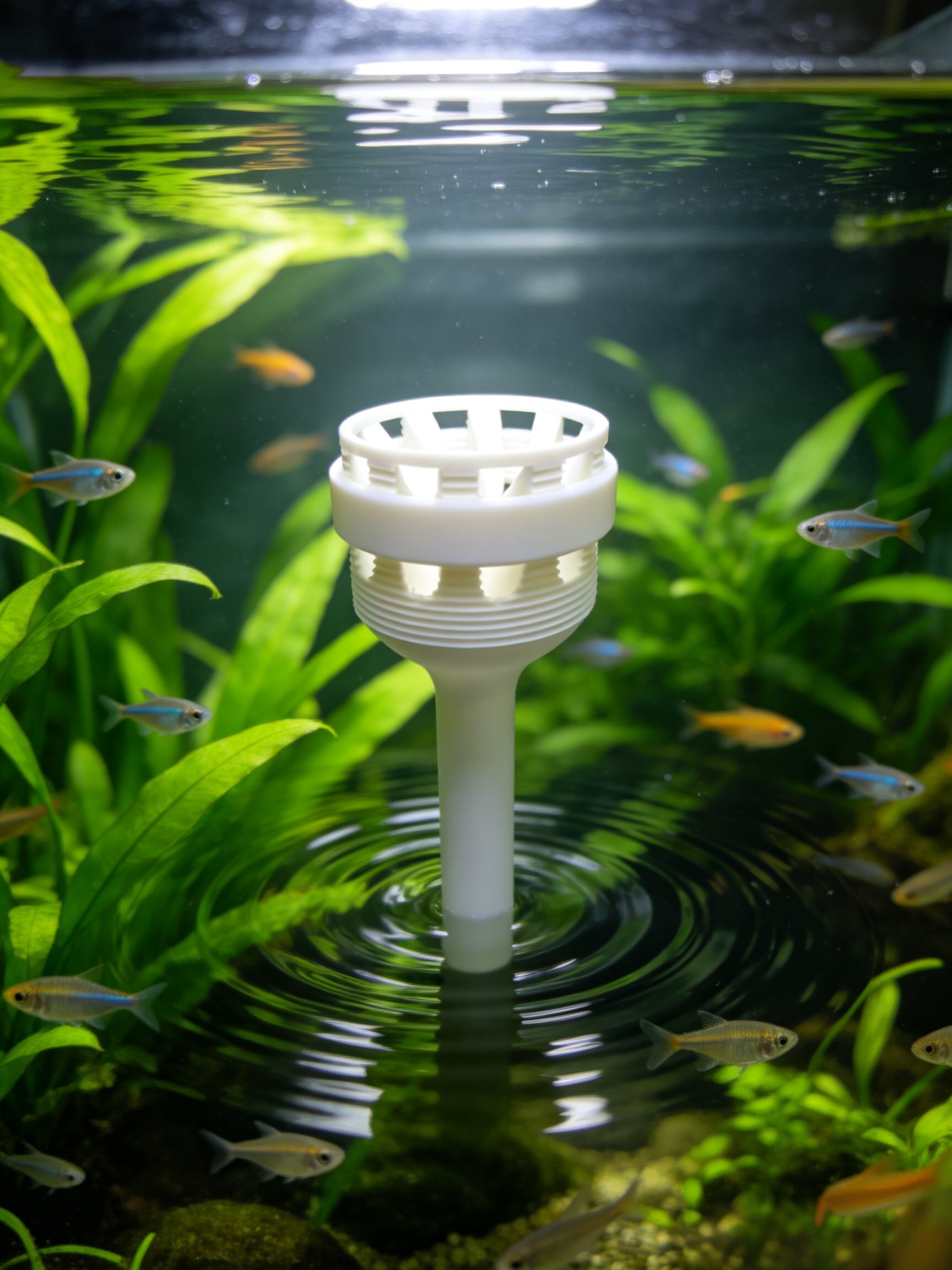 鱼缸除油膜浮头 面吸去水面灰尘其它水族用具设备
