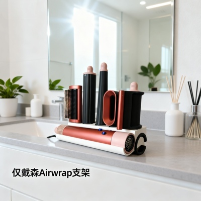 适配戴森Airwrap支架 多风嘴收纳架 稳固 桌面省空间 美发配件