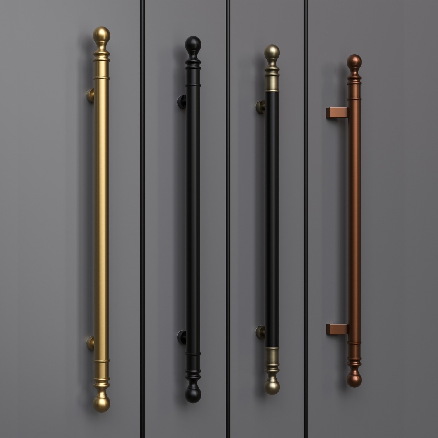 俊艺原创专利设计豪华玻璃门拉手