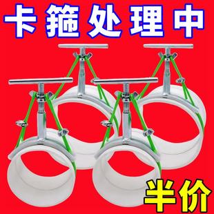 农用新型浇地水带卡滴灌抽水水泵出水口钢丝绳卡子水龙带卡箍夹子
