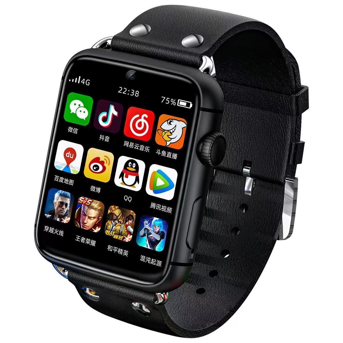 智能电话手表可以玩游戏看视频小说多功能学生党黑科技手环触摸屏