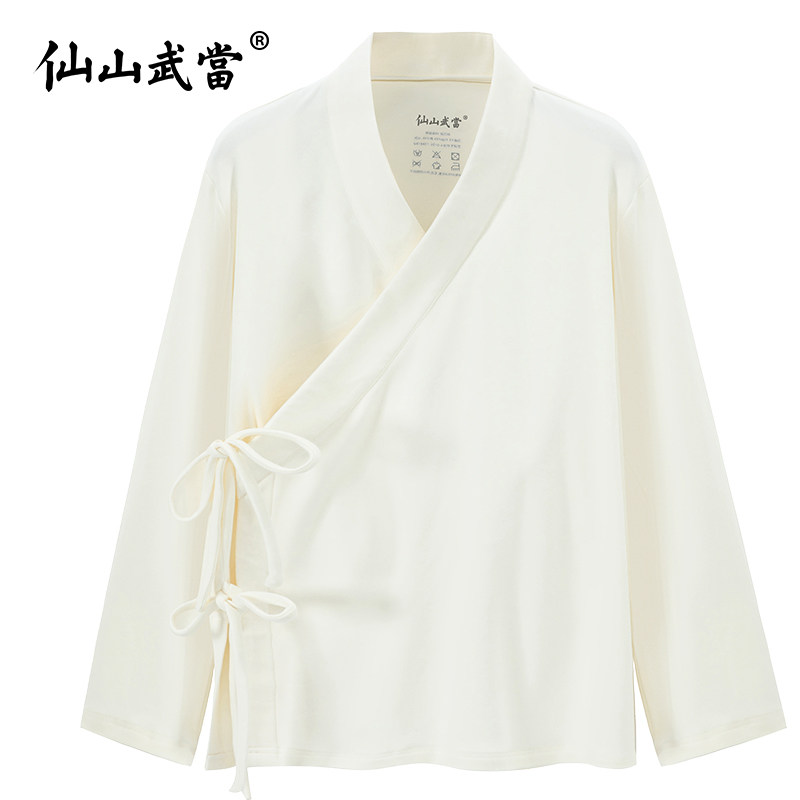仙山武当汉服棉里衣秋冬武当太极服中衣武术练功服加厚亲肤打底衫