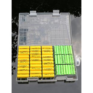 5号7号9V电池收纳盒五号七号电池盒带开关电池槽电池仓装电池盒子