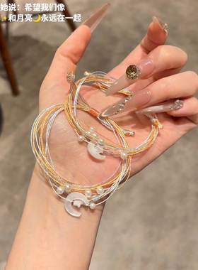 端午节五彩绳手环编织2025新款儿童五彩绳线手链