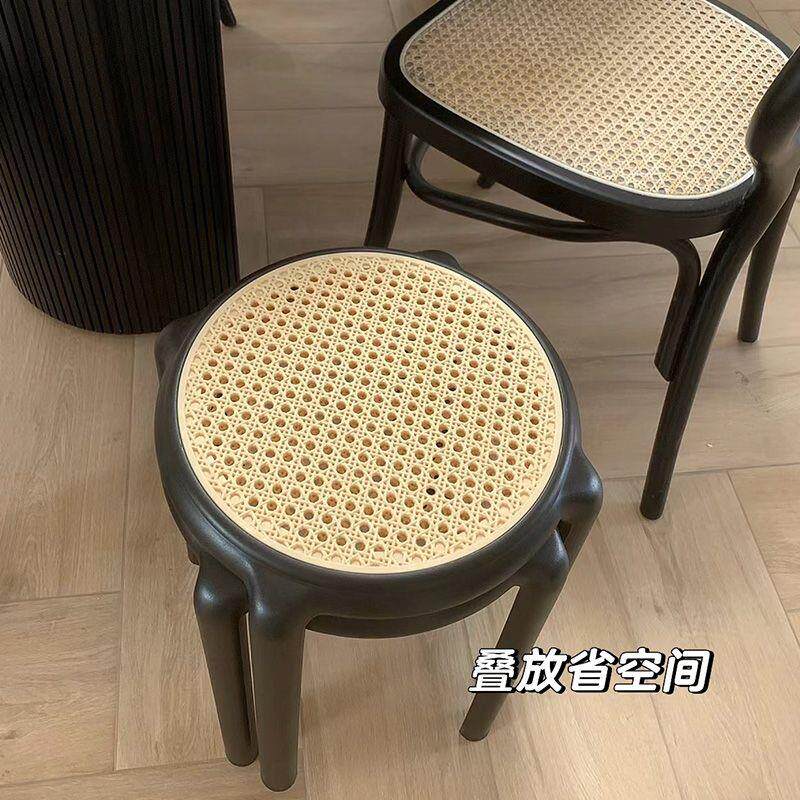 加厚塑料凳子可叠放成人