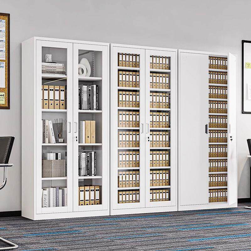 加厚办公室文件柜铁皮资料柜带锁矮柜凭证档案柜财务柜更衣员工柜