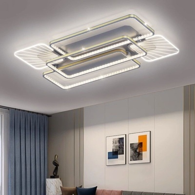 客厅灯2025新款现代轻奢吸顶灯卧室灯餐厅灯全屋灯具组合广东中山