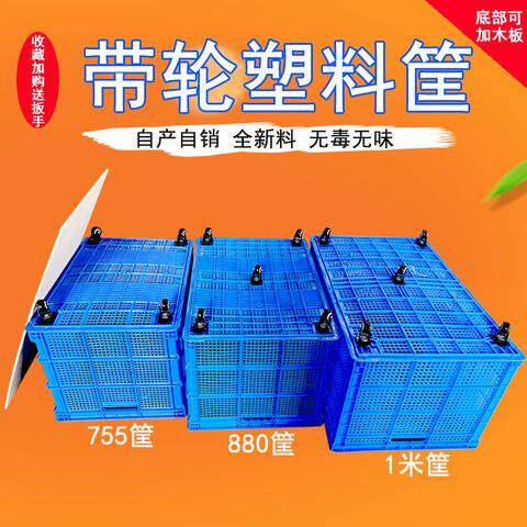 塑料筐长方形加厚大号带