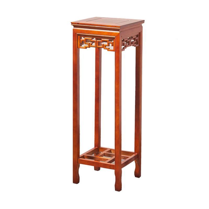 花架实木客厅家具落地木