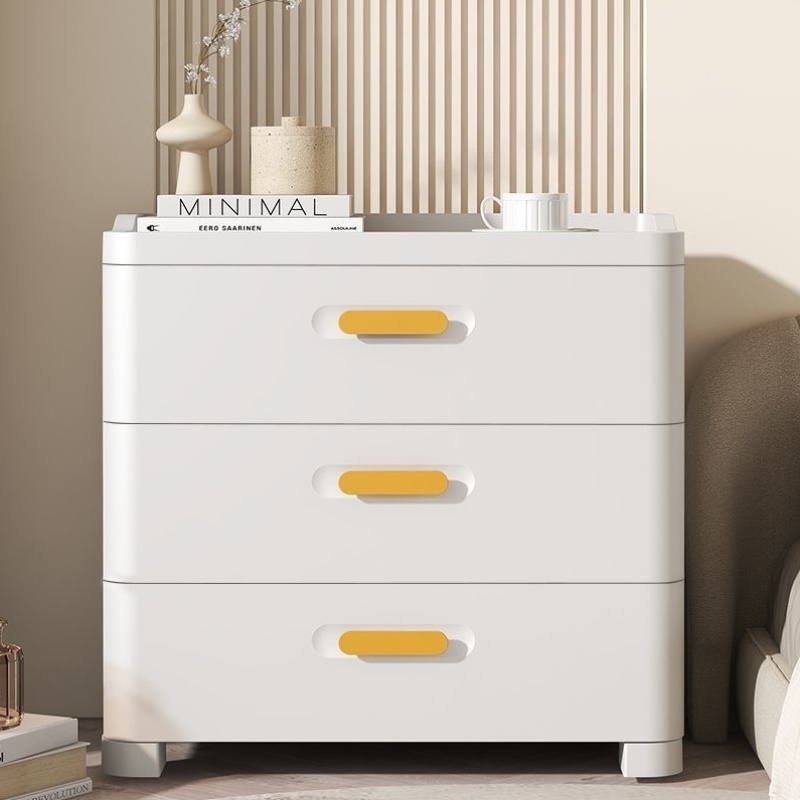 简易衣柜家用卧室抽屉式储物柜靠墙收纳柜子床头柜多功能儿童收纳