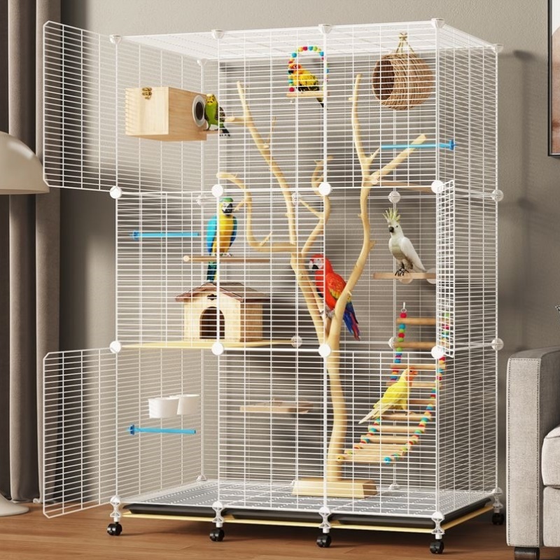 鸟笼子特大号鹦鹉笼家用玄凤虎皮牡丹专用大型空间豪华别墅繁殖笼