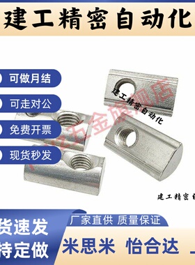 外投入式螺母AHQ21/AHQ22-G306-M5/M6型材配件AHQ22-308-M5/M6/M8