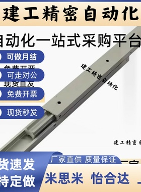 铝合金线性滑轨二三节导轨IDA51 IDA61-60 70 90 100