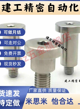 不锈钢内六角支点台阶螺丝 CBDR FCBDR6 8 10 12-8 9 10 12 15 20