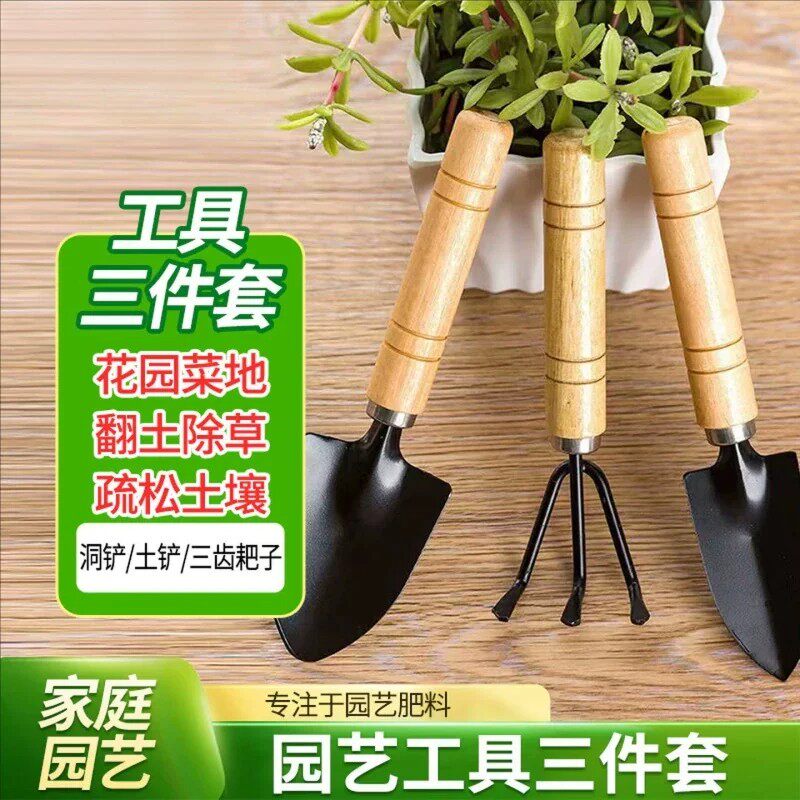 园艺三件套种花种菜小铁铲